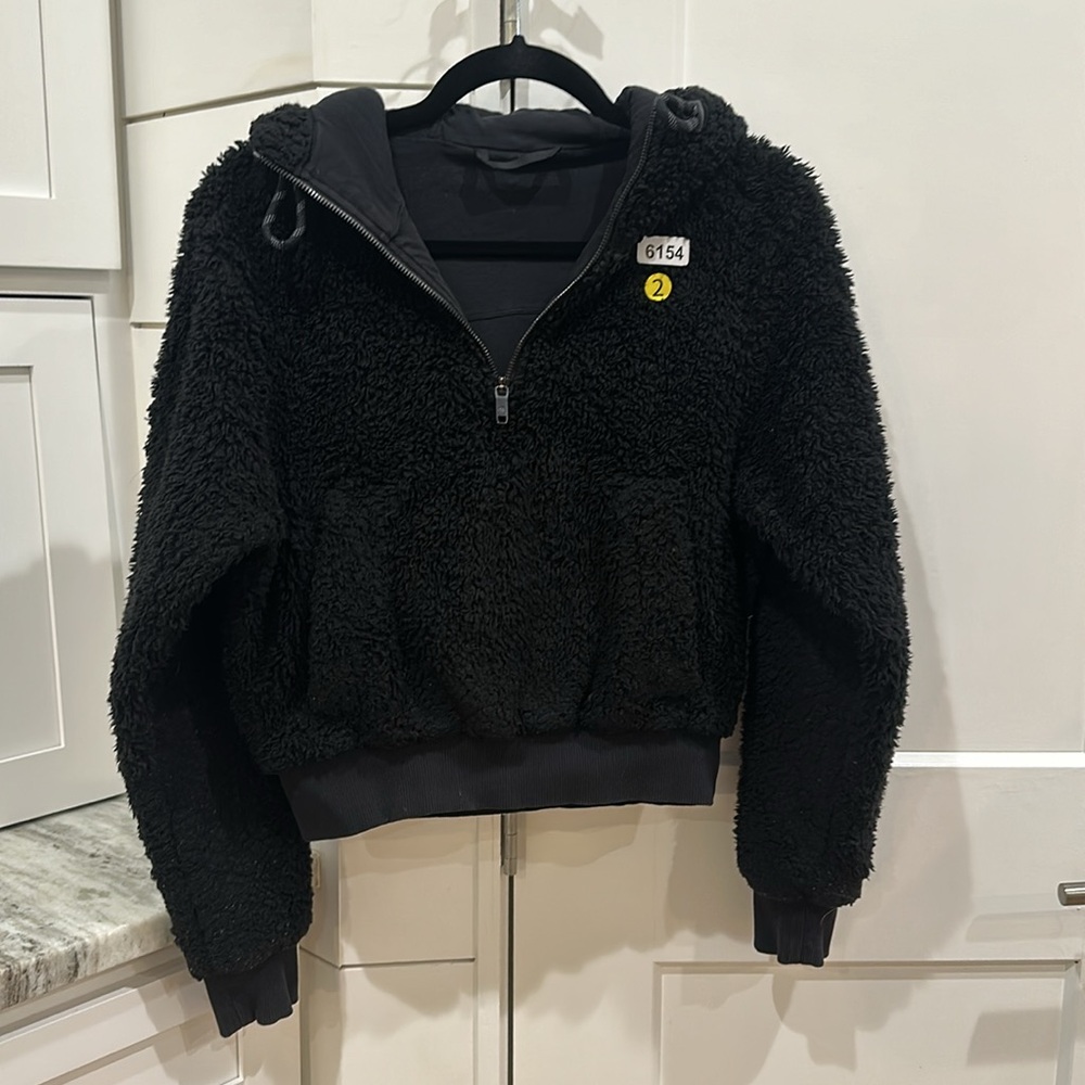 (6154) Lululemon Oh So Sherpa Half Zip Sz 2 *LOVED - Picture 6 of 10